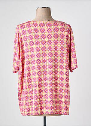 T-shirt stretch manches courtes rose BETTY BARCLAY femme