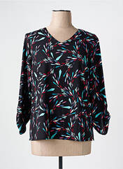 Blouse noir GEVANA pour femme seconde vue