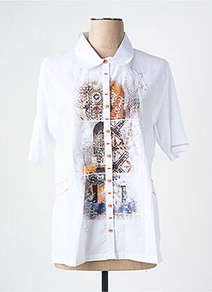 Chemisier blanc GRIFFON pour femme