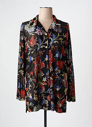 Chemisier noir JOURS DE FÊTES pour femme