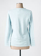 Pull bleu MARBLE pour femme seconde vue