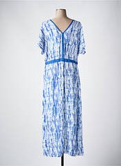 Robe longue bleu LA FEE MARABOUTEE pour femme seconde vue