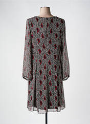 Robe mi-longue noir GEVANA pour femme seconde vue