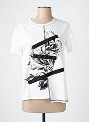 T-shirt beige DESIGUAL pour femme seconde vue