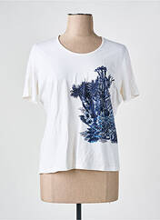 T-shirt beige UN POINT C EST TOUT pour femme seconde vue