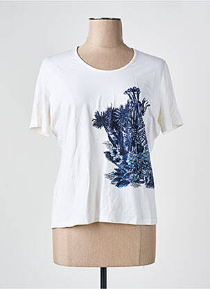 T-shirt beige UN POINT C EST TOUT pour femme