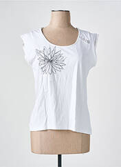 T-shirt beige UN POINT C EST TOUT pour femme seconde vue