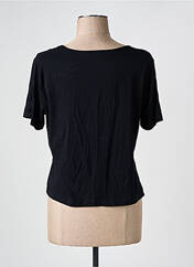 T-shirt noir PAUSE CAFE pour femme seconde vue