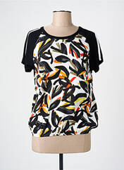 T-shirt noir TELMAIL pour femme seconde vue