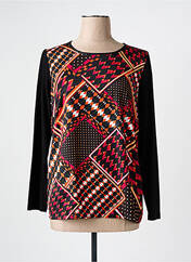 T-shirt noir TELMAIL pour femme seconde vue