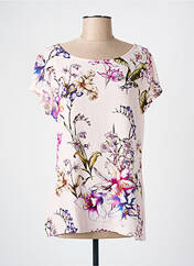 T-shirt rose COMMA, pour femme seconde vue