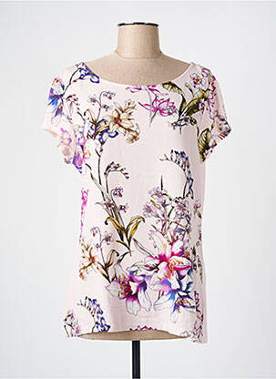 T-shirt rose COMMA, pour femme