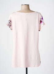 T-shirt rose COMMA, pour femme seconde vue