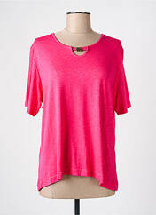 T-shirt rose GRIFFON pour femme seconde vue