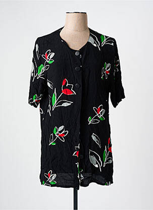 Tunique manches courtes noir INTUITION pour femme