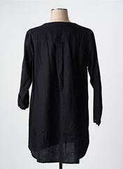 Tunique manches longues noir CISO pour femme seconde vue