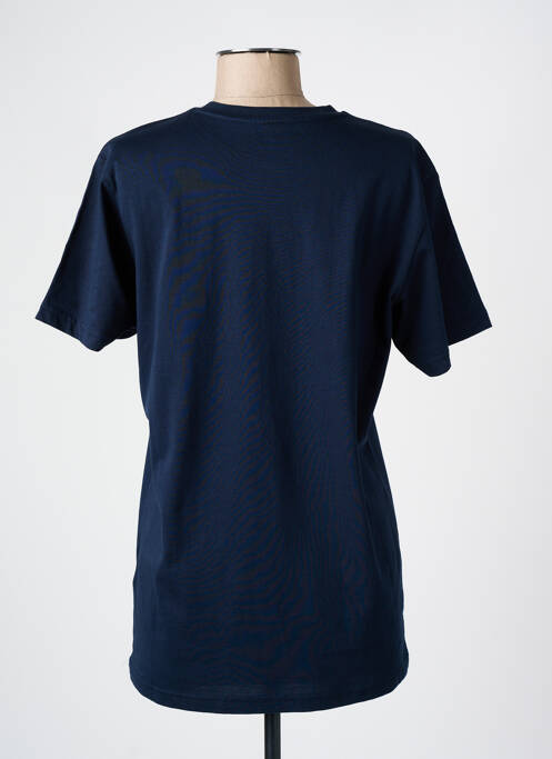T-shirt sérigraphie manches courtes bleu HH femme