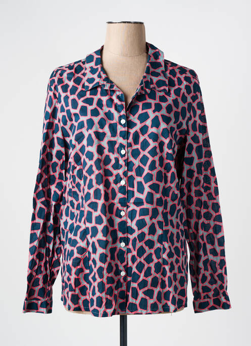 Chemisier coupe droite manches longues rose NICE THINGS femme