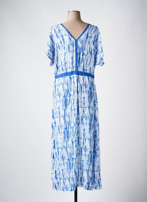 Robe longue bleu LA FEE MARABOUTEE femme