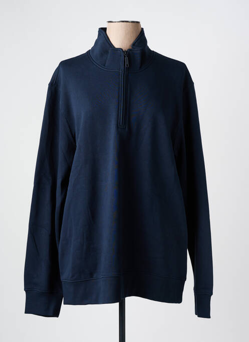 Sweat-shirt bleu KARIBAN pour femme