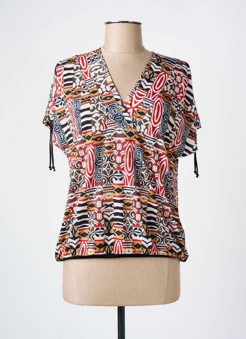 T-shirt orange TELMAIL pour femme