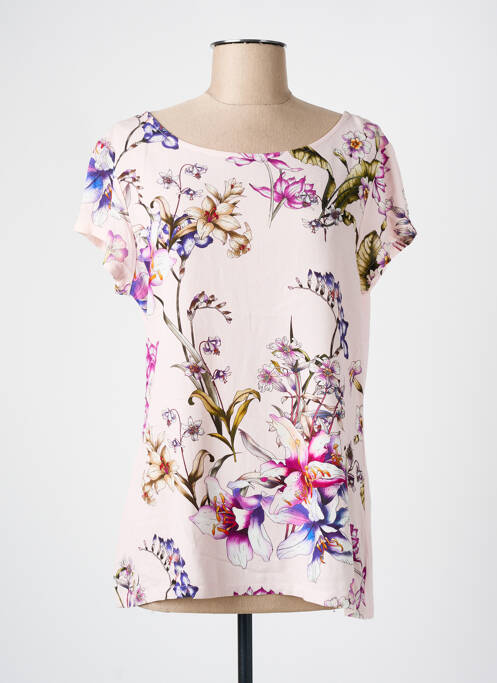 T-shirt rose COMMA, pour femme