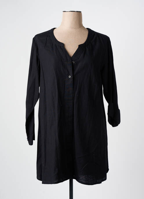 Tunique manches longues noir CISO pour femme