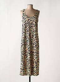 Robe longue sans manche sans manche marron VERO MODA femme