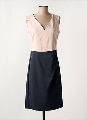 Robe mi-longue sans manche sans manche rose VERA MONT femme