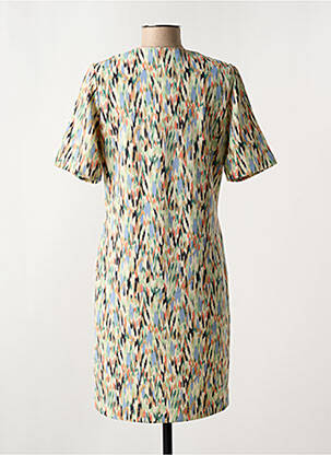 Robe courte manches courtes manches courtes beige GARCIA femme