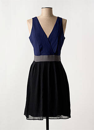 Robe mi-longue sans manche sans manche bleu SUD EXPRESS femme