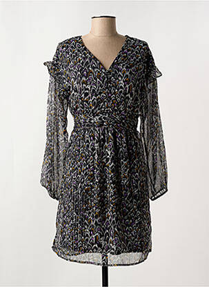 Robe courte manches longues manches longues noir VERO MODA femme