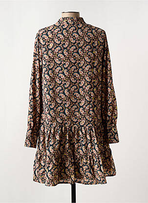 Robe courte manches longues manches longues noir MOLLY BRACKEN femme