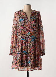 Robe courte manches longues manches longues noir VERO MODA femme