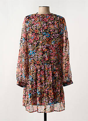 Robe courte manches longues manches longues noir VERO MODA femme