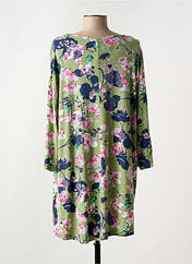 Robe courte vert CISO pour femme seconde vue