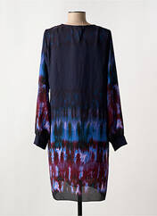 Robe mi-longue bleu LA FEE MARABOUTEE pour femme seconde vue