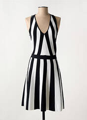 Robe mi-longue noir MORGAN pour femme seconde vue