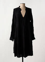 Robe mi-longue noir SEE U SOON pour femme seconde vue