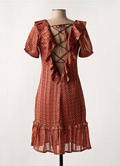 Robe mi-longue orange MOLLY BRACKEN pour femme seconde vue