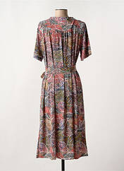 Robe mi-longue rouge GEVANA pour femme seconde vue