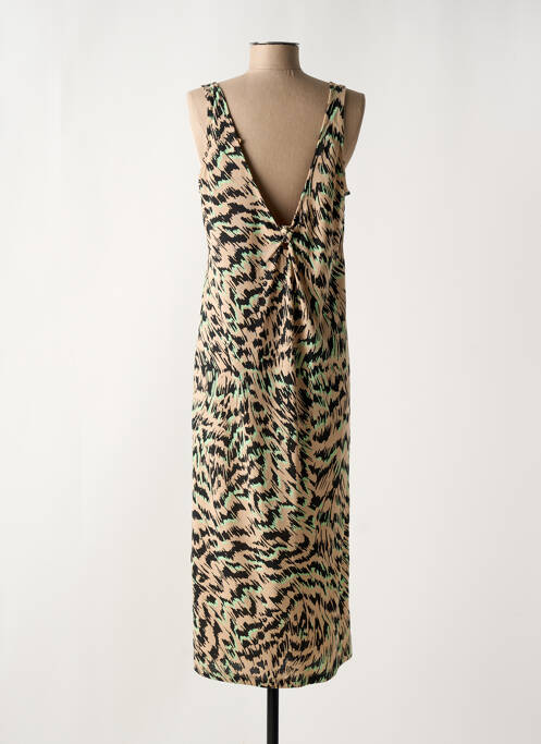 Robe longue sans manche sans manche marron VERO MODA femme
