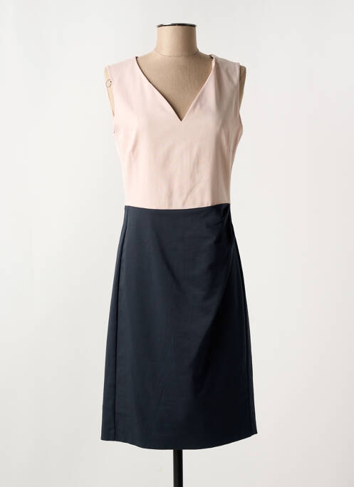 Robe mi-longue sans manche sans manche rose VERA MONT femme