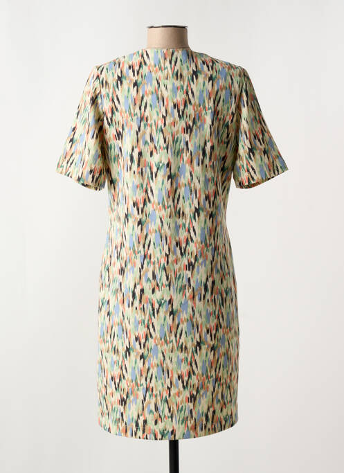Robe courte manches courtes manches courtes beige GARCIA femme
