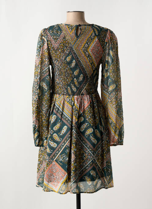 Robe mi-longue manches longues manches longues vert MOLLY BRACKEN femme