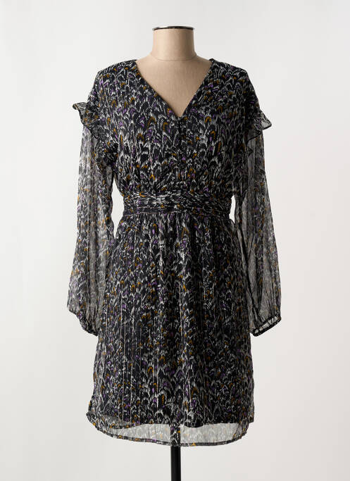 Robe courte manches longues manches longues noir VERO MODA femme