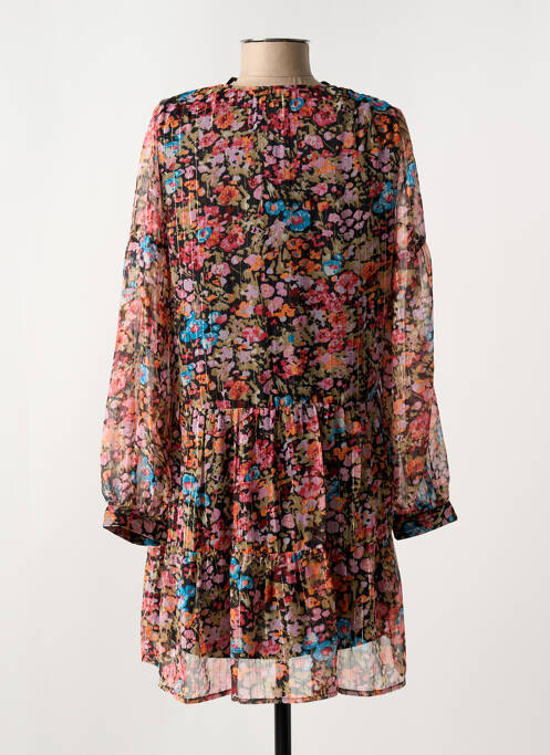 Robe courte manches longues manches longues noir VERO MODA femme