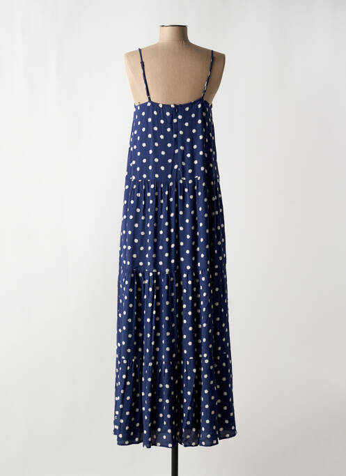 Robe longue bleu LE TEMPS DES CERISES femme