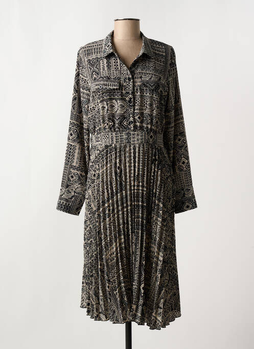 Robe mi-longue noir MOLLY BRACKEN pour femme