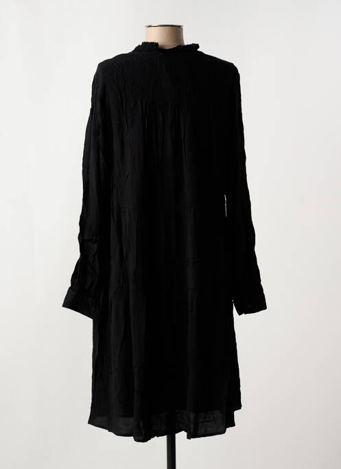 Robe mi-longue noir SEE U SOON femme